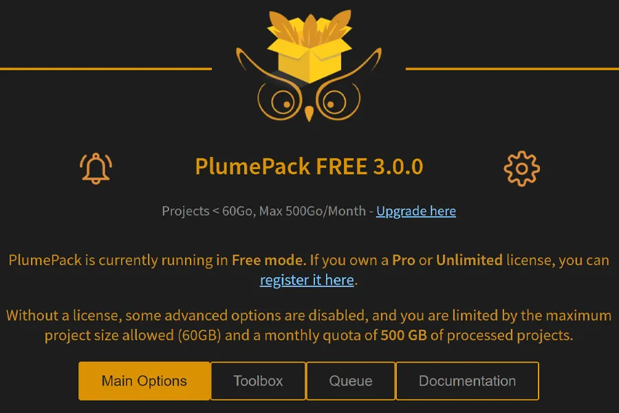 PlumePack Autokroma FREE Top Panel